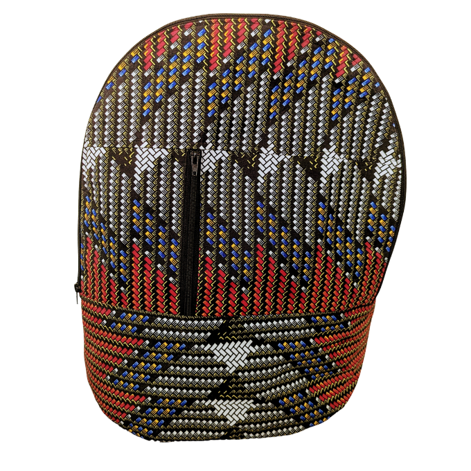 Mlindo African Laptop Backpack by Tribe Afrique Tribe Afrique