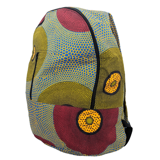 Lashibi African Laptop Backpack by Tribe Afrique Tribe Afrique