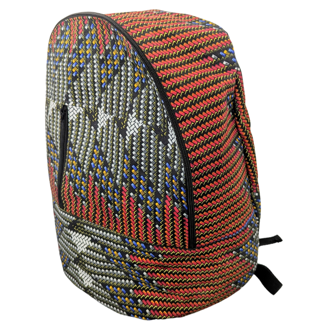 African print backpack on sale