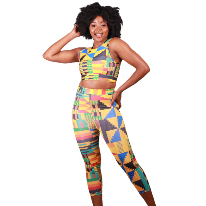 Kente Gym Set Tribe Afrique