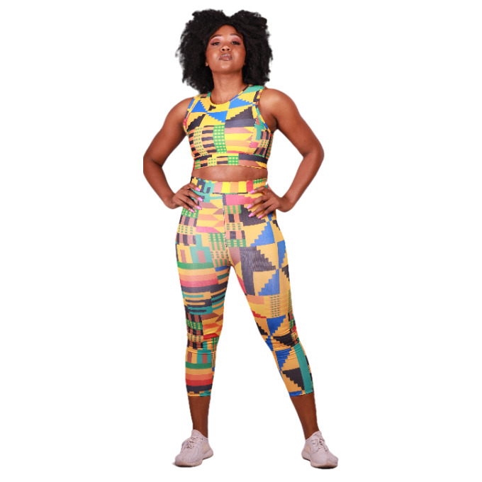 Kente Gym Set Tribe Afrique