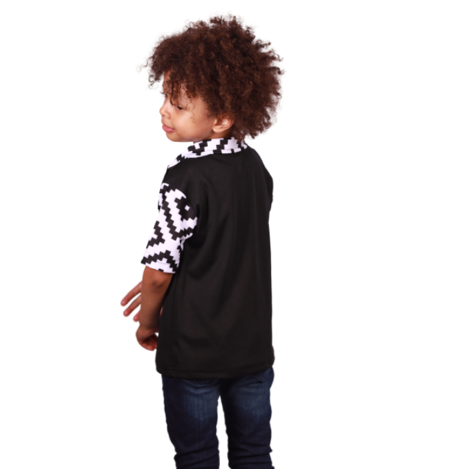 Kids Xhosa Puzzle African Heritage Shirt by Tribe Afrique Tribe Afrique