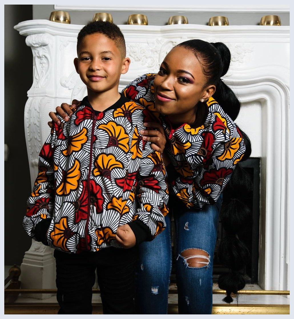 Kids Akoma Jacket by Tribe Afrique Tribe Afrique