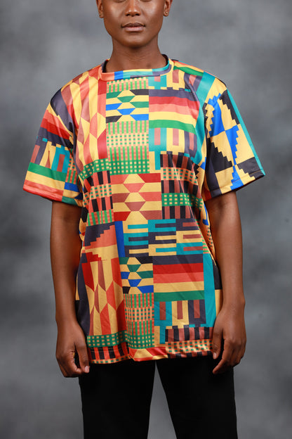 Kente African Summer Shirt by Tribe Afrique