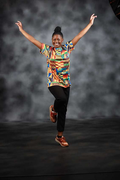 Kente African Summer Shirt by Tribe Afrique