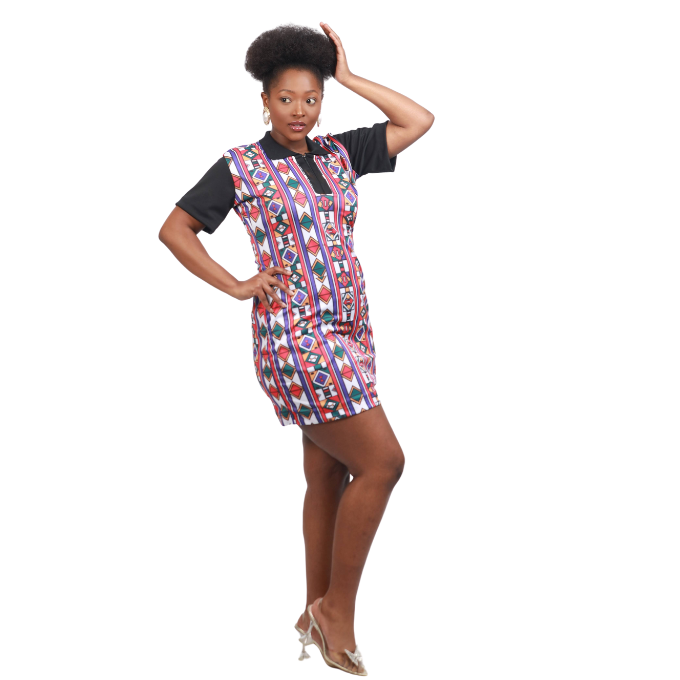 I-Adinkra Heritage African Golfer Dress