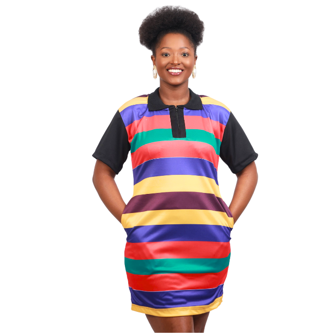 I-Adinkra Heritage African Golfer Dress