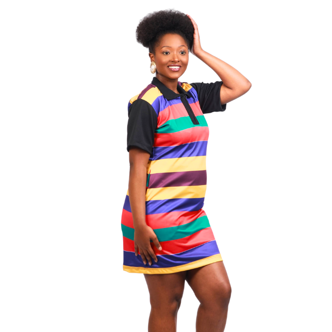 I-Adinkra Heritage African Golfer Dress