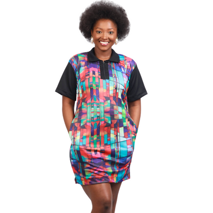 I-Adinkra Heritage African Golfer Dress