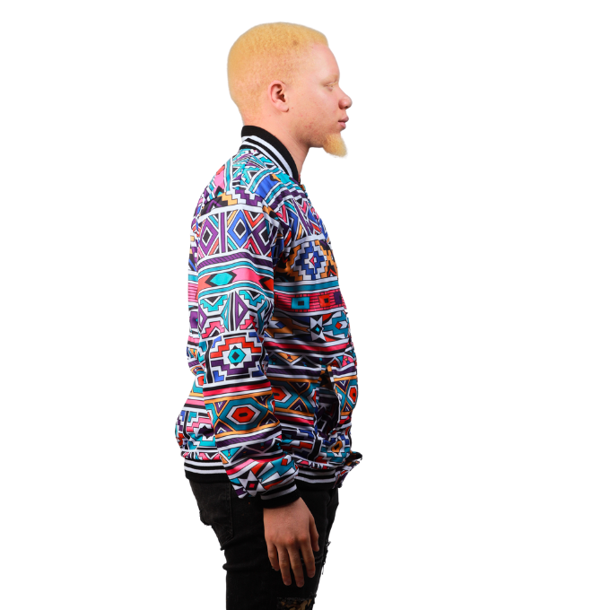 New Ndebele African Bomber Jacket by Tribe Afrique