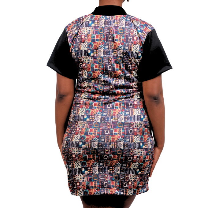 Mondlane African Golfer Dress by Tribe Afrique