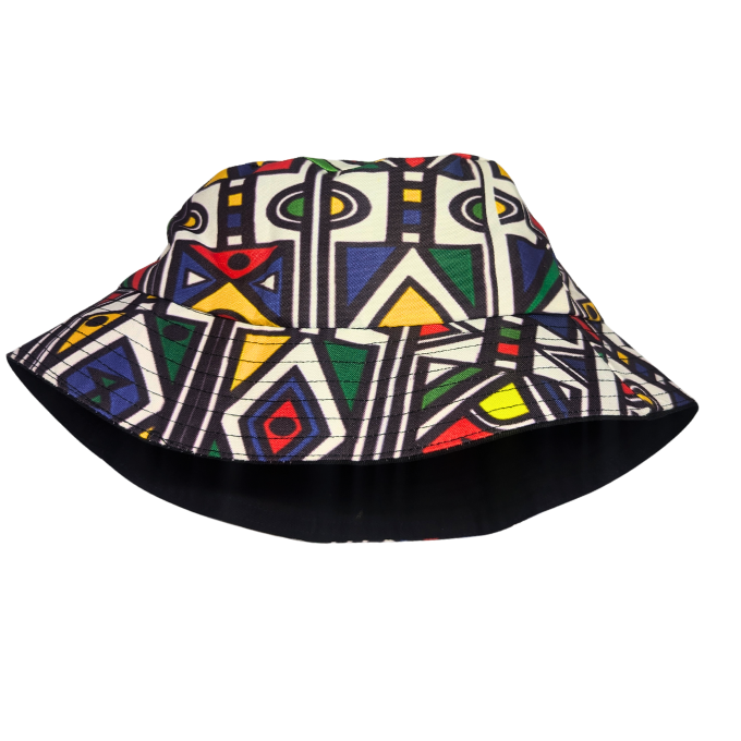 Ndebele Reloaded Bucket Hats deur Tribe Afrique