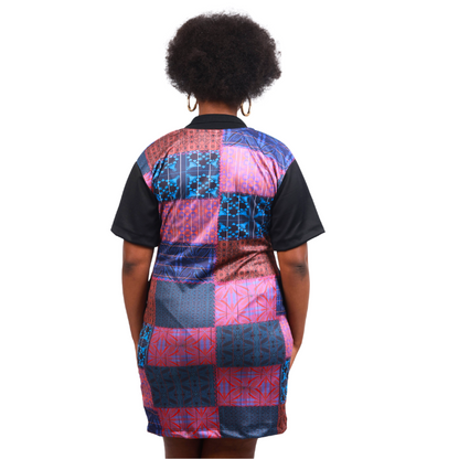 Sotho All Nations African Golfer Dress by Tribe Afrique