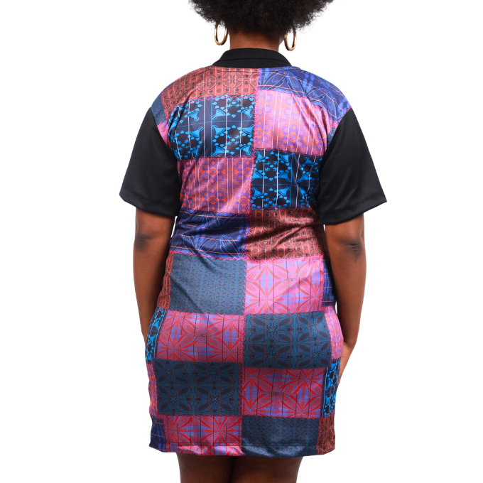 Sotho All Nations African Golfer Dress by Tribe Afrique