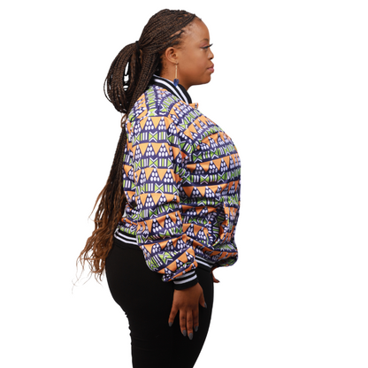 Nkonta African Bomber Jacket by Tribe Afrique