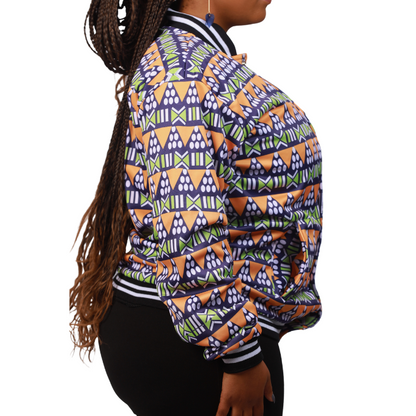 Nkonta African Bomber Jacket by Tribe Afrique