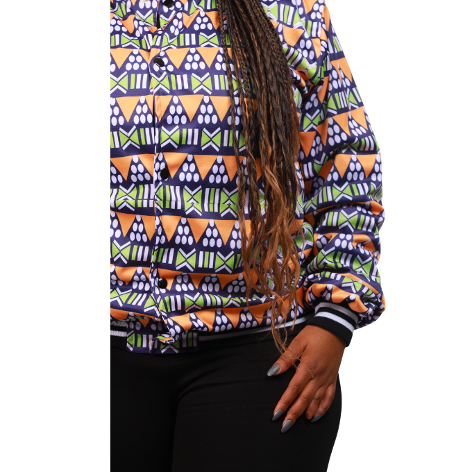 Nkonta African Bomber Jacket by Tribe Afrique