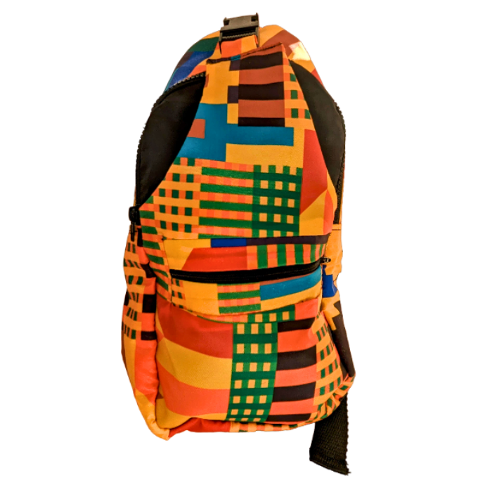 Kente African Sling Bag by Tribe Afrique