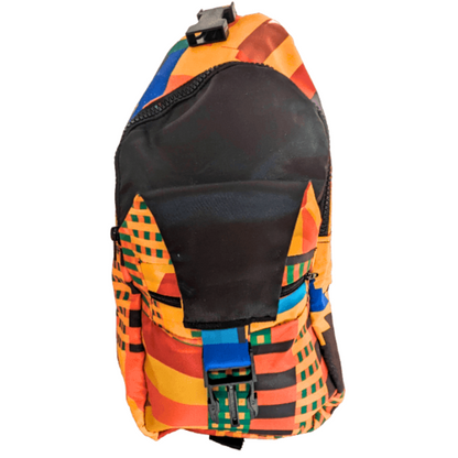 Kente African Sling Bag by Tribe Afrique