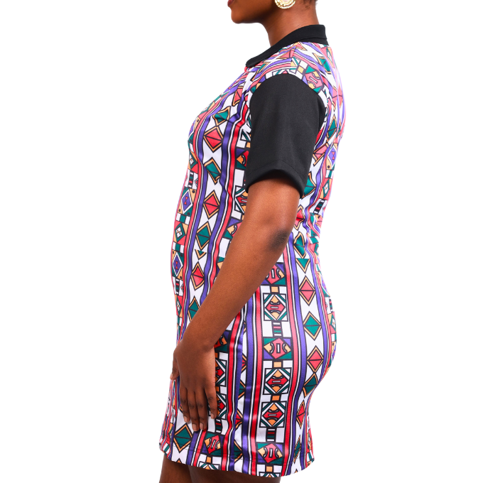 I-Adinkra Heritage African Golfer Dress