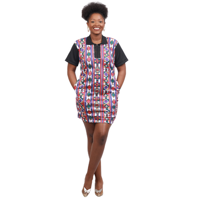 I-Adinkra Heritage African Golfer Dress