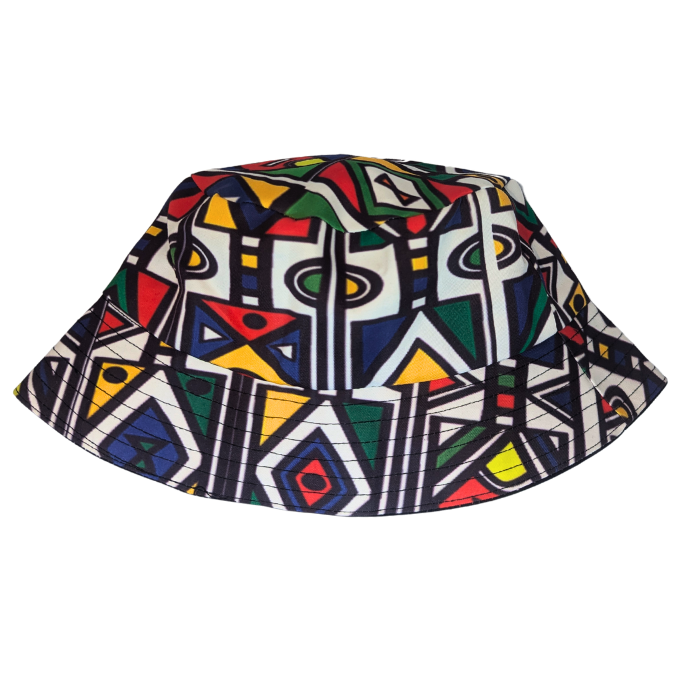 Ndebele Reloaded Bucket Hats deur Tribe Afrique