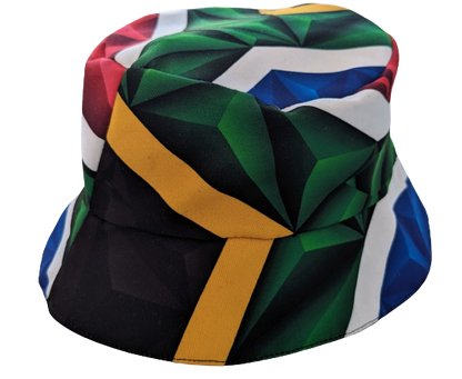 3D Proudly South African Love Bucket Hats by Tribe Afrique Tribe Afrique
