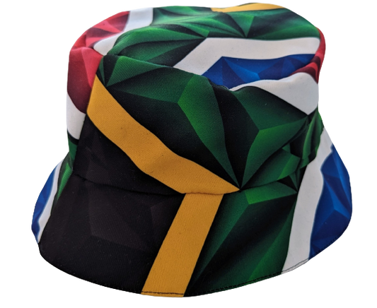 3D Proudly South African Love Bucket Hats by Tribe Afrique