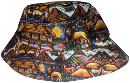 3D Proudly South African Love Bucket Hats deur Tribe Afrique