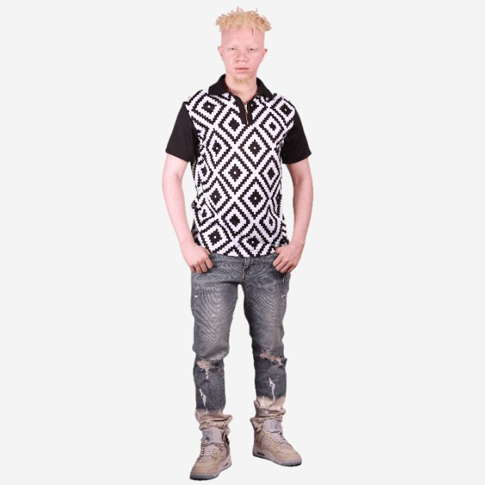 Xhosa Puzzle African Golf Shirt