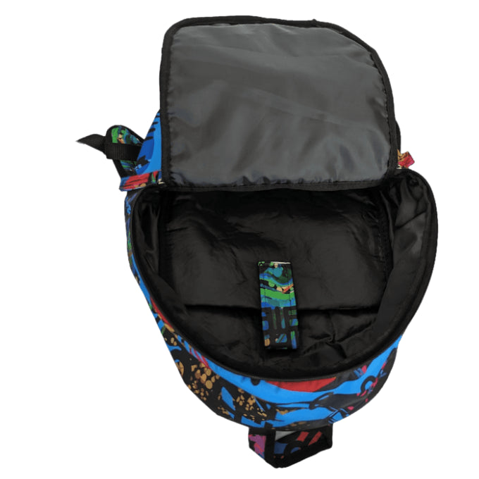 adinkra african laptop backpack - 1