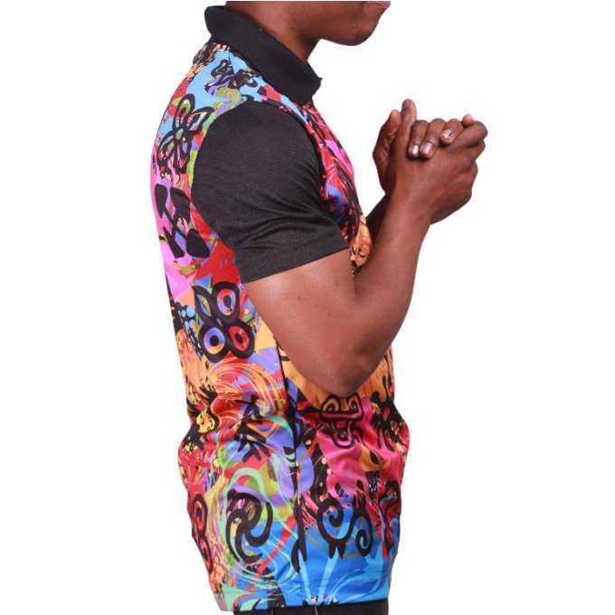 adinkra african heritage golf shirt