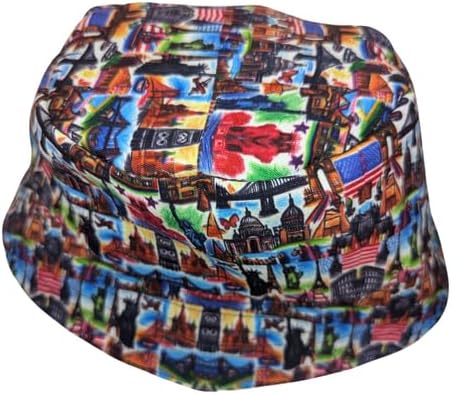 Proudly American Landmarks African Bucket Hat