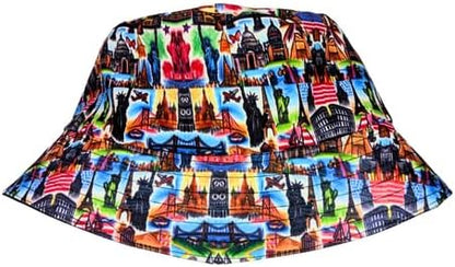 Proudly American Landmarks African Bucket Hat