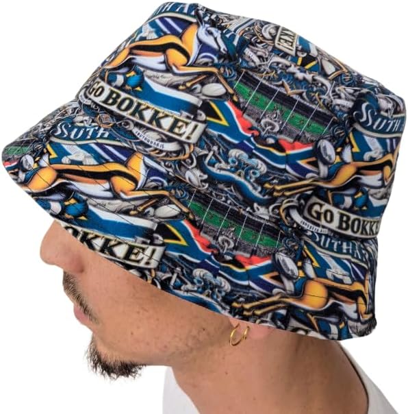 Multi Go Bokke Springbok Supporters Bucket hat by Tribe Afrique