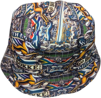 Multi Go Bokke Springbok Supporters Bucket hat by Tribe Afrique