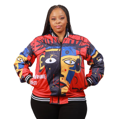 Nuwe Ndebele African Bomber Jacket deur Tribe Afrique