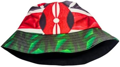 3D Proudly South African Love Bucket Hats deur Tribe Afrique