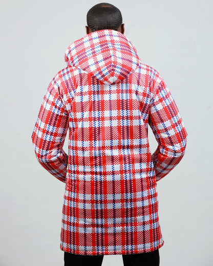 Red Machangani / Khonz'ekhaya Jacket by Tribe Afrique