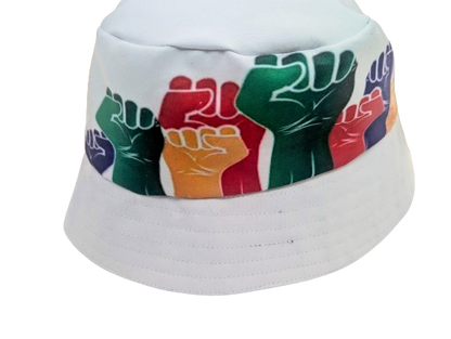 Fist One Nation African Bucket Hats by Tribe Afrique