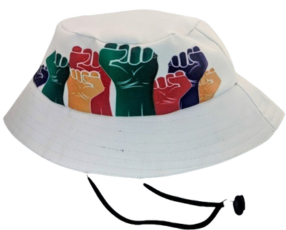 Fist One Nation African Bucket Hats by Tribe Afrique