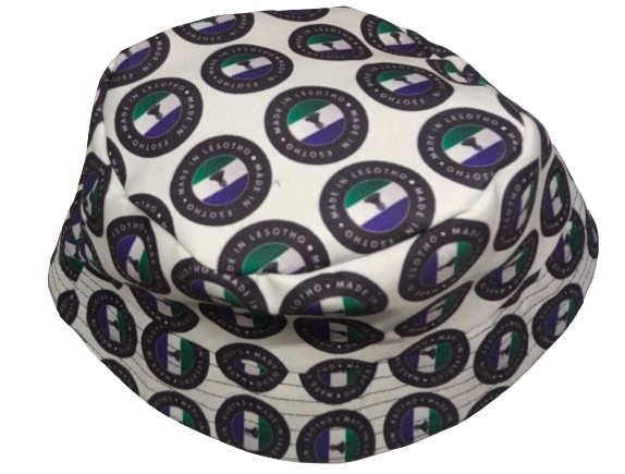 Basotho Flag  African Bucket Hats by Tribe Afrique