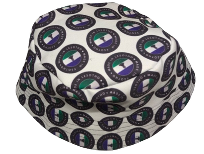 Basotho Flag  African Bucket Hats by Tribe Afrique