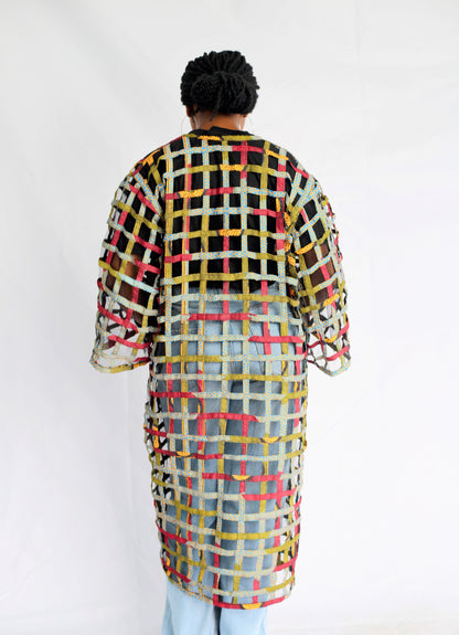 Lashibi Basket Kimono by Tribe Afrique