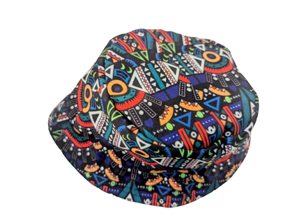 Blue Kai African Bucket Hats by Tribe Afrique