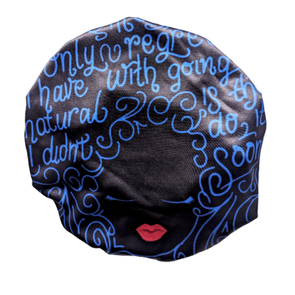 Asemahle  Affirmations African Satin Bonnet by Tribe Afrique