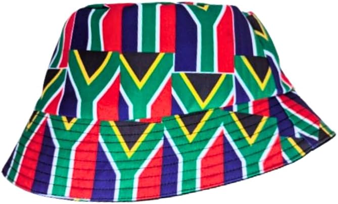 Adult size - South African Multi Flag African bucket