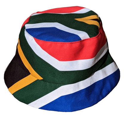 Proudly South African Flag Heritage African Bucket Hats by Tribe Afrique