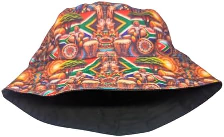 3D Proudly South African Love Bucket Hats deur Tribe Afrique