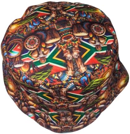 3D Proudly South African Love Bucket Hats deur Tribe Afrique